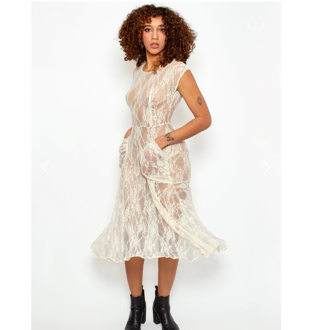 Lace Babushka Dress